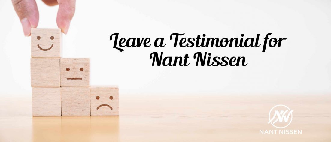 How to Leave a Testimonial for Nant Nissen