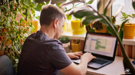 using plants to improve workplace wellness
